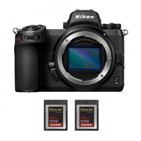 Nikon Z6 II Cuerpo + 2 SanDisk 64GB Extreme PRO CFexpress Type B-2