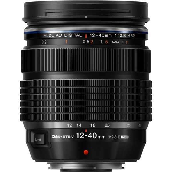 OM SYSTEM M.Zuiko Digital ED 12-40mm F2.8 PRO II - Objectif photo|MCZ DIRECT