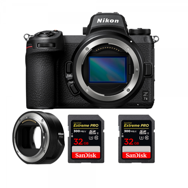 Nikon Z7 II + Nikon FTZ II + 2 SanDisk 32GB Extreme PRO UHS-II SDXC 300 MB/s-1