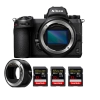 Nikon Z7 II + Nikon FTZ II + 3 SanDisk 32GB Extreme PRO UHS-II SDXC 300 MB/s|MCZ DIRECT
