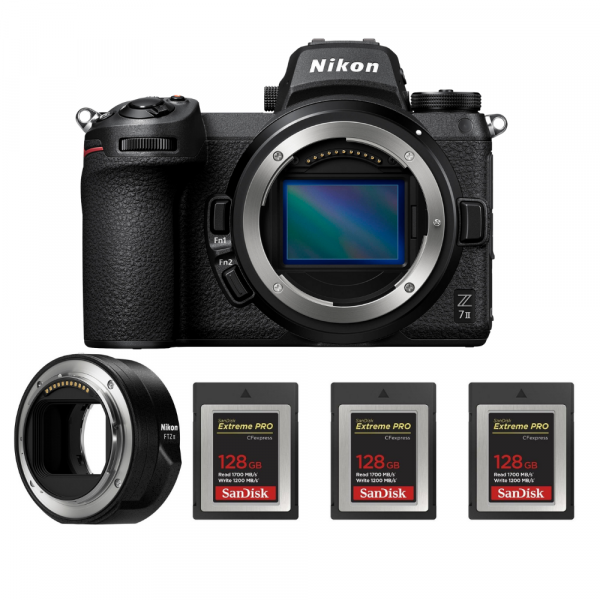 Nikon Z7 II + Nikon FTZ II + 3 SanDisk 128GB Extreme PRO CFexpress Type B-1