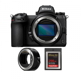 Nikon Z7 II + Nikon FTZ II + 1 SanDisk 256GB Extreme PRO CFexpress Type B - Appareil Photo Hybride-1