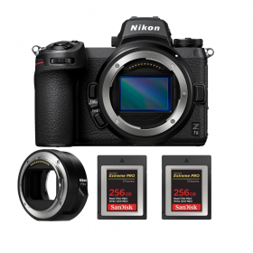 Nikon Z7 II + Nikon FTZ II + 2 SanDisk 256GB Extreme PRO CFexpress Type B - Appareil Photo Hybride-1