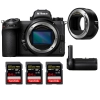 Nikon Z7 II + Nikon FTZ II + Grip Nikon MB-N11 + 3 SanDisk 64GB Extreme PRO UHS-II SDXC 300 MB/s|MCZ DIRECT