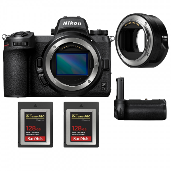 Nikon Z7 II + Nikon FTZ II + Grip Nikon MB-N11 + 2 SanDisk 128GB Extreme PRO CFexpress Type B-1