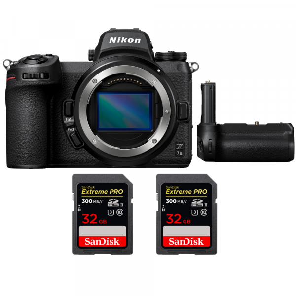 Nikon Z7 II + Grip Nikon MB-N11 + 2 SanDisk 32GB Extreme PRO UHS-II SDXC 300 MB/s-1