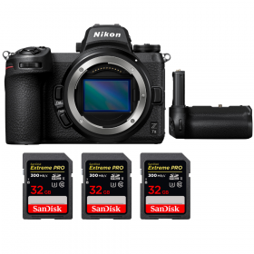 Nikon Z7 II + Grip Nikon MB-N11 + 3 SanDisk 32GB Extreme PRO UHS-II SDXC 300 MB/s-1