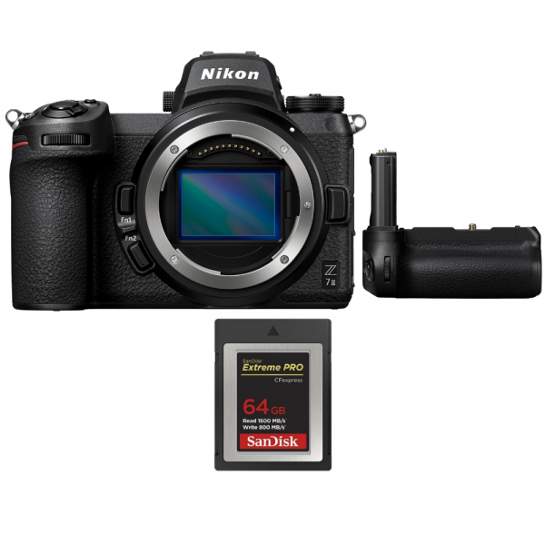 Nikon Z7 II + Grip Nikon MB-N11 + 1 SanDisk 64GB Extreme PRO CFexpress Type B-1
