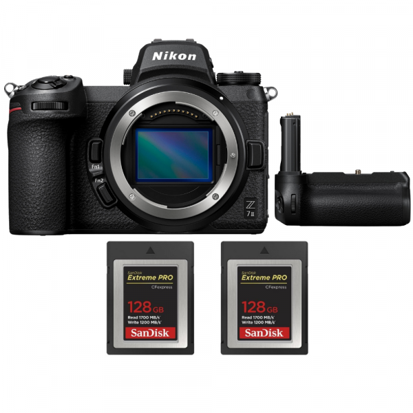 Nikon Z7 II + Grip Nikon MB-N11 + 2 SanDisk 128GB Extreme PRO CFexpress Type B-1