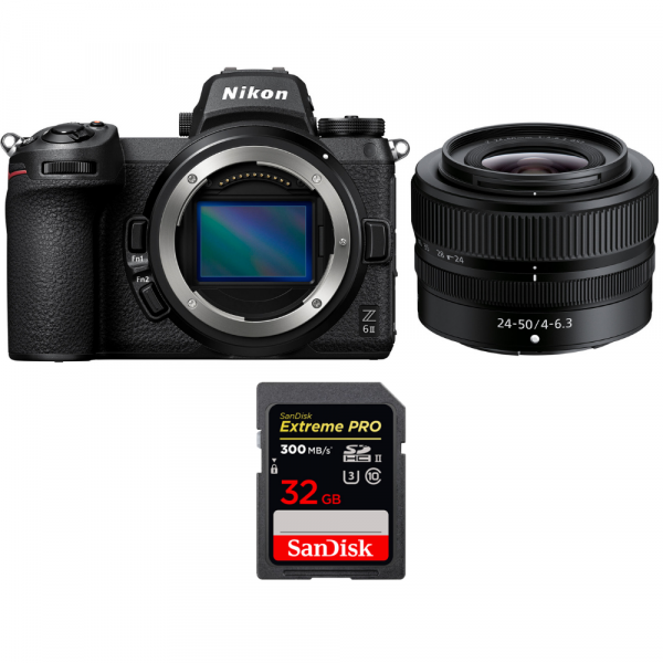 Nikon Z6 II + Z 24-50mm f/4-6.3 + 1 SanDisk 32GB Extreme PRO UHS-II SDXC 300 MB/s-1