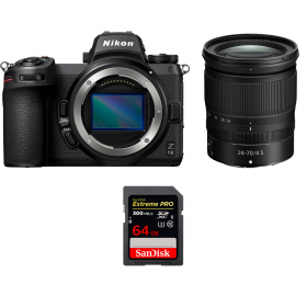 Nikon Z6 II + Z 24-70mm f/4 S + 1 SanDisk 64GB Extreme PRO UHS-II SDXC 300 MB/s - Appareil Photo Hybride-1