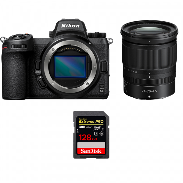 Nikon Z6 II + Z 24-70mm f/4 S + 1 SanDisk 128GB Extreme PRO UHS-II SDXC 300 MB/s-1