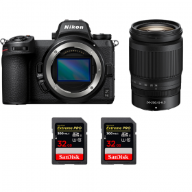 Nikon Z6 II + Z 24-200mm f/4-6.3 VR + 2 SanDisk 32GB Extreme PRO UHS-II SDXC 300 MB/s - Appareil Photo Hybride-1