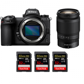 Nikon Z6 II + Z 24-200mm f/4-6.3 VR + 3 SanDisk 32GB Extreme PRO UHS-II SDXC 300 MB/s-1