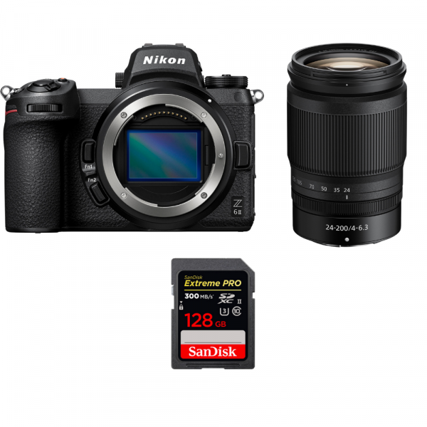 Nikon Z6 II + Z 24-200mm f/4-6.3 VR + 1 SanDisk 128GB Extreme PRO UHS-II SDXC 300 MB/s-1