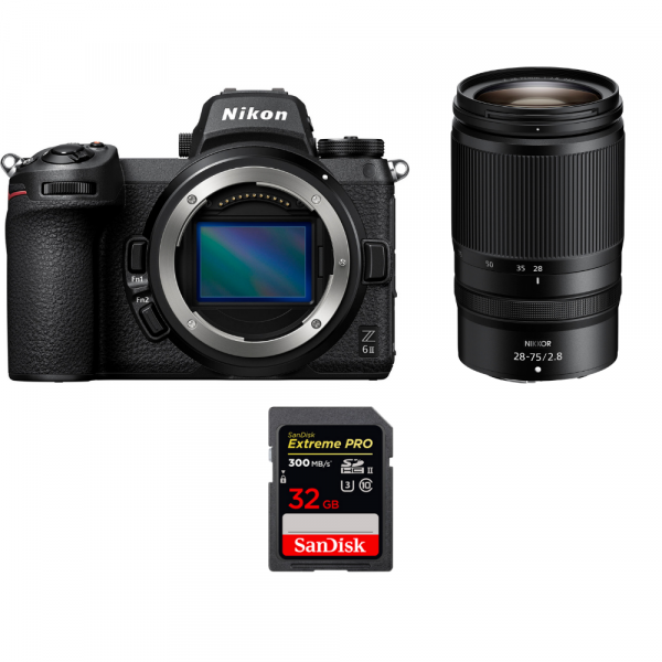 Nikon Z6 II + Z 28-75mm f/2.8 + 1 SanDisk 32GB Extreme PRO UHS-II SDXC 300 MB/s-1