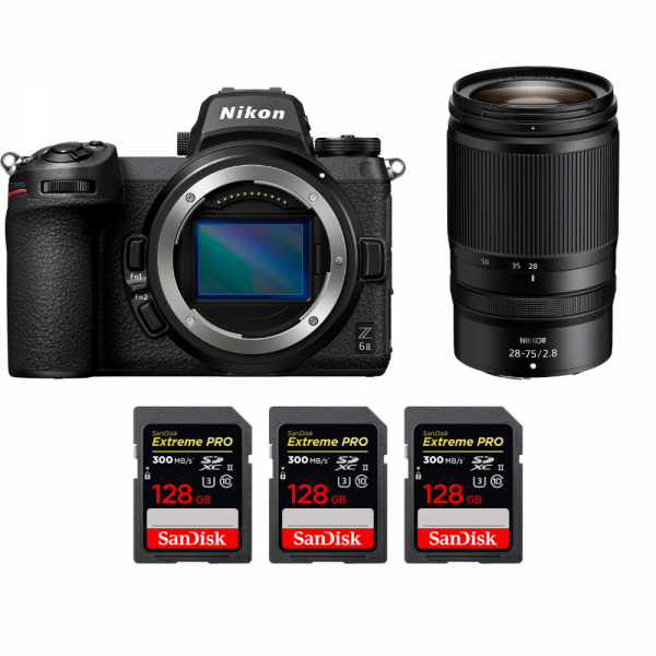 Nikon Z6 II + Z 28-75mm f/2.8 + 3 SanDisk 128GB Extreme PRO UHS-II SDXC 300 MB/s-1