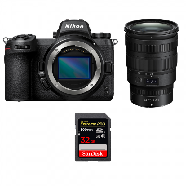 Nikon Z6 II + Z 24-70mm f/2.8 S + 1 SanDisk 32GB Extreme PRO UHS-II SDXC 300 MB/s-1