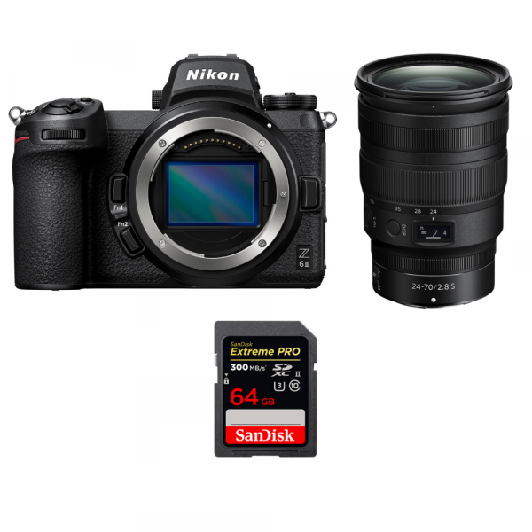 Nikon Z6 II + Z 24-70mm f/2.8 S + 1 SanDisk 64GB Extreme PRO UHS-II SDXC 300 MB/s-1