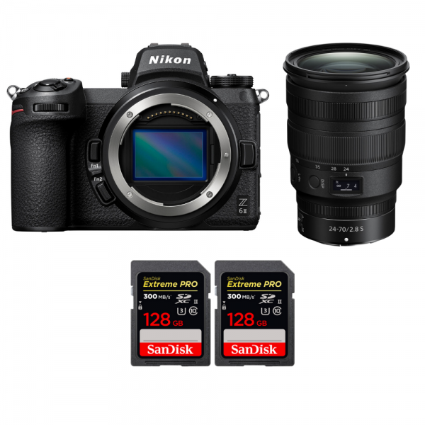 Nikon Z6 II + Z 24-70mm f/2.8 S + 2 SanDisk 128GB Extreme PRO UHS-II SDXC 300 MB/s-1