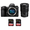 Nikon Z6 II + Z 24-120mm f/4 S + 2 SanDisk 32GB Extreme PRO UHS-II SDXC 300 MB/s - Appareil Photo Hybride|MCZ DIRECT