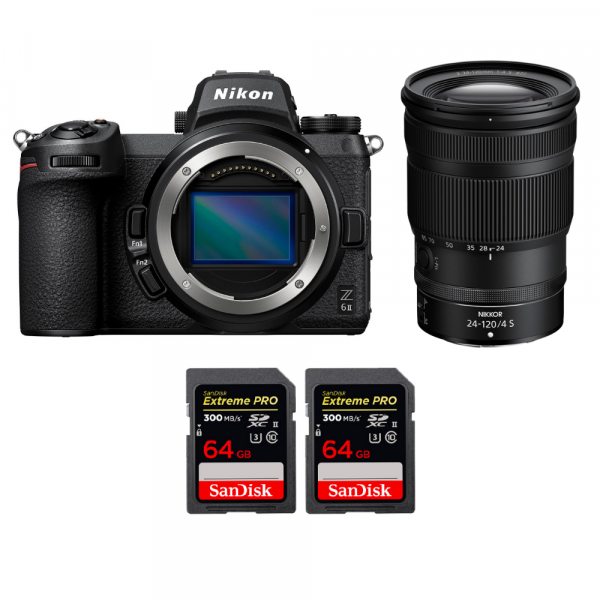 Nikon Z6 II + Z 24-120mm f/4 S + 2 SanDisk 64GB Extreme PRO UHS-II SDXC 300 MB/s-1