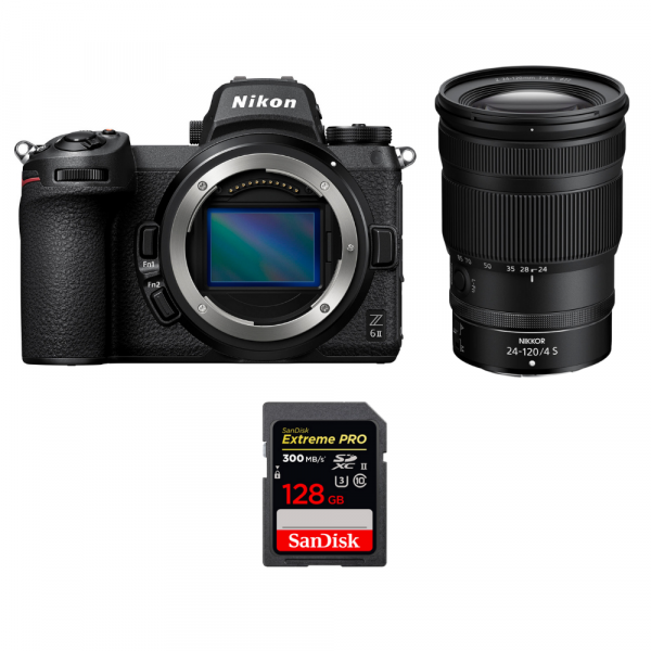 Nikon Z6 II + Z 24-120mm f/4 S + 1 SanDisk 128GB Extreme PRO UHS-II SDXC 300 MB/s-1