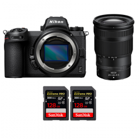 Nikon Z6 II + Z 24-120mm f/4 S + 2 SanDisk 128GB Extreme PRO UHS-II SDXC 300 MB/s-1