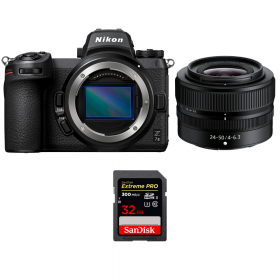 Nikon Z7 II + Z 24-50mm f/4-6.3 + 1 SanDisk 32GB Extreme PRO UHS-II SDXC 300 MB/s - Appareil Photo Hybride-1