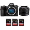 Nikon Z7 II + Z 24-50mm f/4-6.3 + 3 SanDisk 32GB Extreme PRO UHS-II SDXC 300 MB/s - Appareil Photo Hybride|MCZ DIRECT