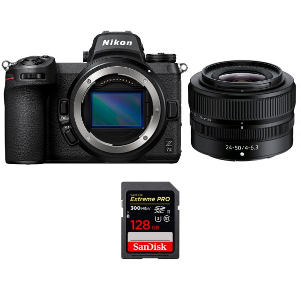Nikon Z7 II + Z 24-50mm f/4-6.3 + 1 SanDisk 128GB Extreme PRO UHS-II SDXC 300 MB/s - Appareil Photo Hybride Nikon Nikon Z7 II 2 079,00 € MCZ DIRECT
