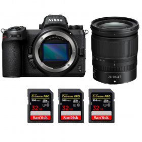 Nikon Z7 II + Z 24-70mm f/4 S + 3 SanDisk 32GB Extreme PRO UHS-II SDXC 300 MB/s - Appareil Photo Hybride-1