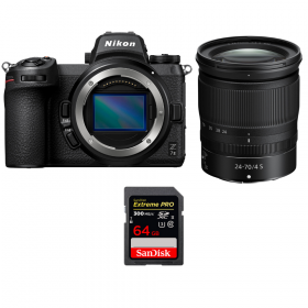 Nikon Z7 II + Z 24-70mm f/4 S + 1 SanDisk 64GB Extreme PRO UHS-II SDXC 300 MB/s - Appareil Photo Hybride-1