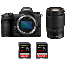 Nikon Z7 II + Z 24-200mm f/4-6.3 VR + 2 SanDisk 32GB Extreme PRO UHS-II SDXC 300 MB/s - Appareil Photo Hybride-1