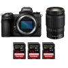 Nikon Z7 II + Z 24-200mm f/4-6.3 VR + 3 SanDisk 128GB Extreme PRO UHS-II SDXC 300 MB/s - Appareil Photo Hybride|MCZ DIRECT