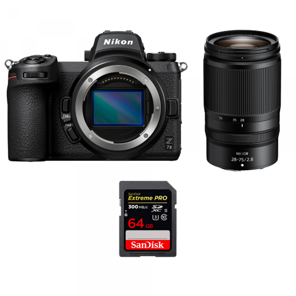 Nikon Z7 II + Z 28-75mm f/2.8 + 1 SanDisk 64GB Extreme PRO UHS-II SDXC 300 MB/s-1