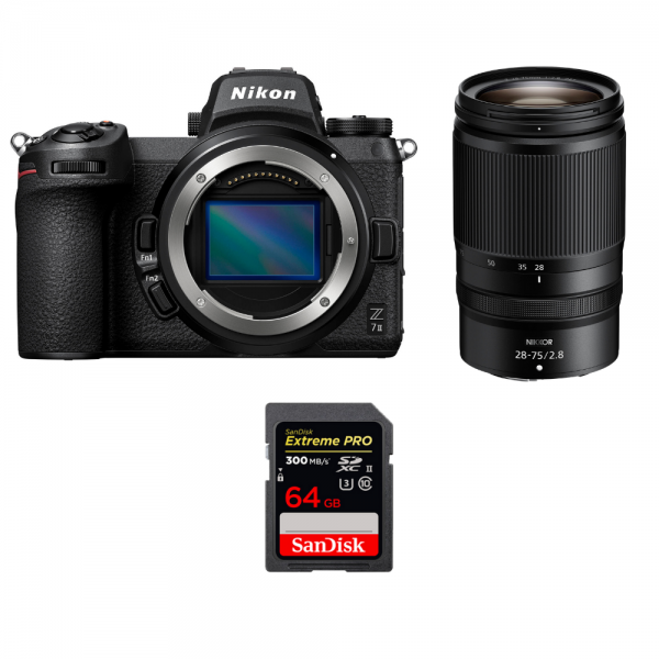 Nikon Z7 II + Z 28-75mm f/2.8 + 1 SanDisk 64GB Extreme PRO UHS-II SDXC 300 MB/s-1