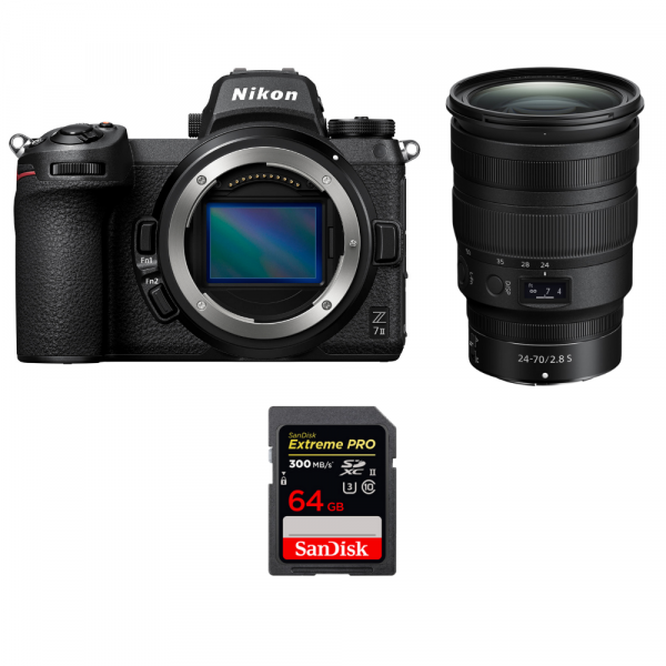 Nikon Z7 II + Z 24-70mm f/2.8 S + 1 SanDisk 64GB Extreme PRO UHS-II SDXC 300 MB/s-1