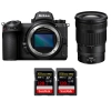 Nikon Z7 II + Z 24-120mm f/4 S + 2 SanDisk 128GB Extreme PRO UHS-II SDXC 300 MB/s - Appareil Photo Hybride|MCZ DIRECT