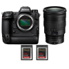Nikon Z9 + Z 24-70mm f/2.8 S + 2 SanDisk 128GB Extreme PRO CFexpress Type B - Appareil Photo Professionnel Nikon Nikon Z9 4 972,00 € MCZ DIRECT