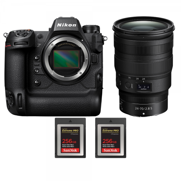 Nikon Z9 + Z 24-70mm f/2.8 S + 2 SanDisk 256GB Extreme PRO CFexpress Type B-1