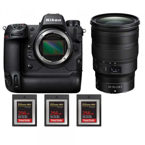 Nikon Z9 + Z 24-70mm f/2.8 S + 3 SanDisk 256GB Extreme PRO CFexpress Type B-1