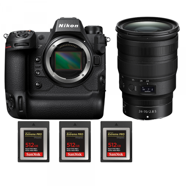 Nikon Z9 + Z 24-70mm f/2.8 S + 3 SanDisk 512GB Extreme PRO CFexpress Type B-1