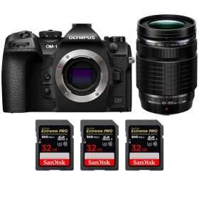 OM SYSTEM OM-1 + ED 40-150mm f/4 PRO + 3 SanDisk 32GB Extreme PRO UHS-II SDXC 300 MB/s - Mirrorless camera-1