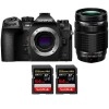 OM SYSTEM OM-1 + ED 40-150mm f/4 PRO + 2 SanDisk 64GB Extreme PRO UHS-II SDXC 300 MB/s - Appareil Photo Hybride|MCZ DIRECT