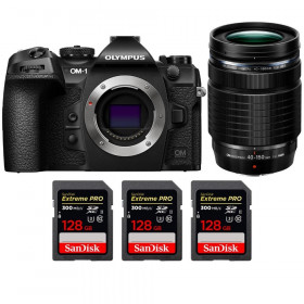OM SYSTEM OM-1 + ED 40-150mm f/4 PRO + 3 SanDisk 128GB Extreme PRO UHS-II SDXC 300 MB/s - Mirrorless camera-1