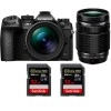 OM SYSTEM OM-1 + ED 12-40mm f/2.8 PRO II + ED 40-150mm f/4 PRO + 2 SanDisk 32GB Extreme PRO UHS-II SDXC 300 MB/s|MCZ DIRECT