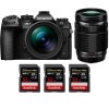 OM SYSTEM OM-1 + ED 12-40mm f/2.8 PRO II + ED 40-150mm f/4 PRO + 3 SanDisk 32GB Extreme PRO UHS-II SDXC 300 MB/s|MCZ DIRECT