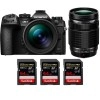 OM SYSTEM OM-1 + ED 12-40 mm f/2,8 PRO II + ED 40-150 mm f/4 PRO + 3 SanDisk 64GB Extreme PRO UHS-II SDXC 300 MB/s|MCZ DIRECT