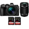 OM SYSTEM OM-1 + ED 12-40 mm f/2,8 PRO II + ED 40-150 mm f/4 PRO + 2 SanDisk 128GB Extreme PRO UHS-II SDXC 300 MB/s|MCZ DIRECT